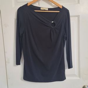 Michael Kors black top size L  *C4